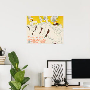 Affiche La troupe de Mademoiselle Eglantine, Toulouse Laut