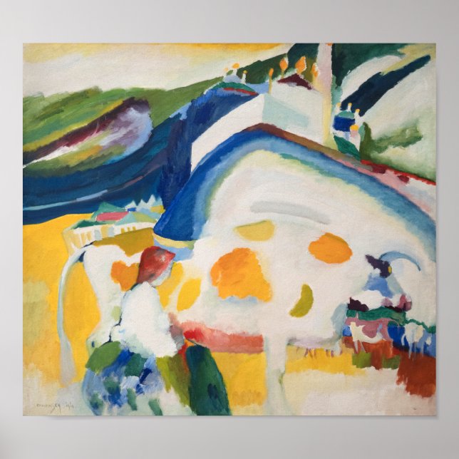 Affiche La vache | Wassily Kandinsky | (Devant)