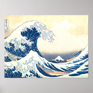Affiche La vague de Kanagawa