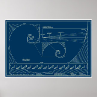 Affiche La valeur irrationnelle de l'amour