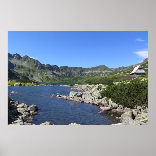 Affiche La vallée polonaise des Cinq Lacs, Tatras (Devant)