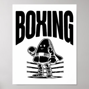 Affiche La veille de Halloween en boxe