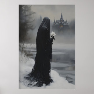 Affiche La Veille de la Veuve ensorceleuse au bord du lac