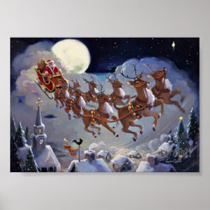 Affiche La veille de noël
