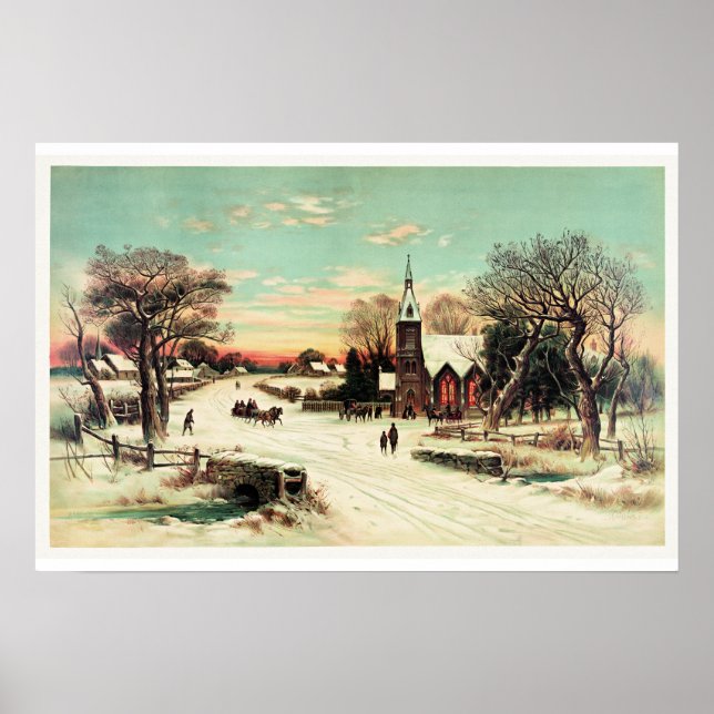 Affiche la veille de Noël (Devant)