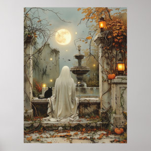Affiche La verie de la Lune dans le jardin oublié