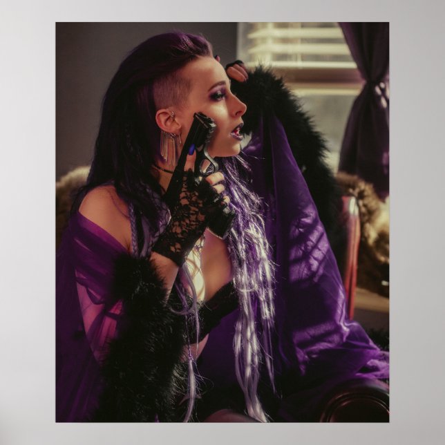 Affiche La veuve (Devant)