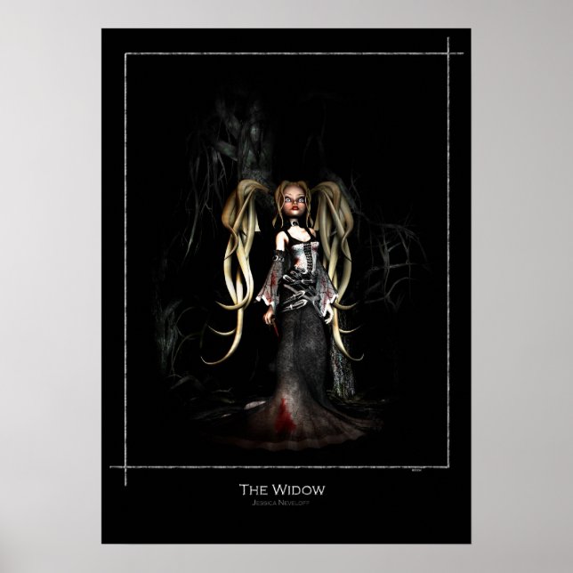 Affiche La veuve (Devant)