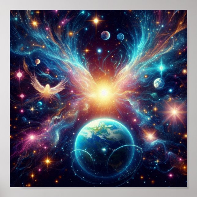 Affiche La Vibration de l'Univers (Devant)