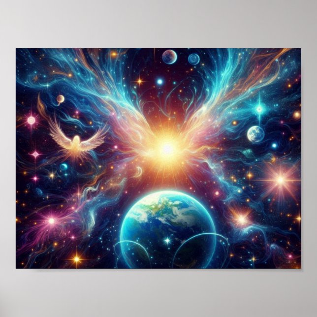 Affiche La Vibration de l'Univers (Devant)