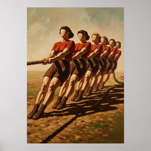 AFFICHE LA VICTOIRE À L'ARRACHÉ (Devant)