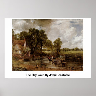 Affiche La Victoire Du Foin De John Constable