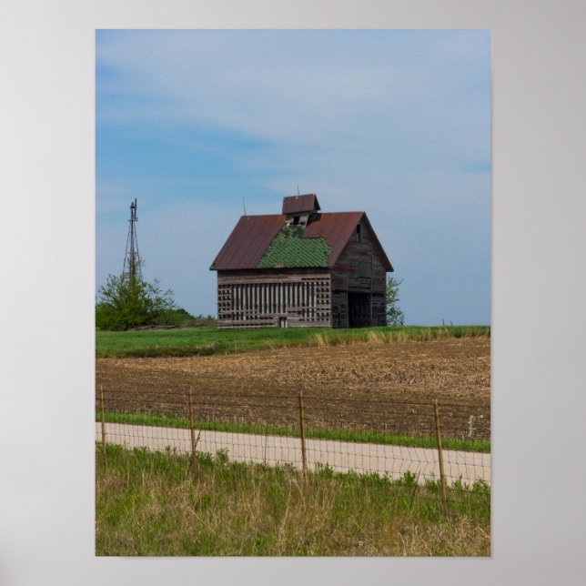Affiche La vie agricole dans l'Illinois (Devant)