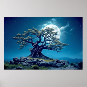 Affiche La vie arborée Enchantant une nature paisible