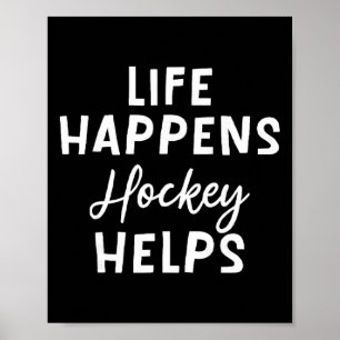 Affiche La vie arrive Hockey aide _4 
