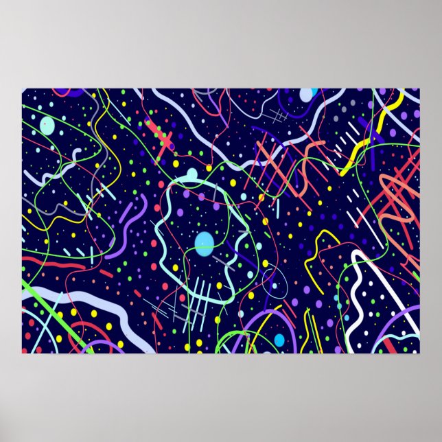 Affiche La vie dans l'espace (Devant)