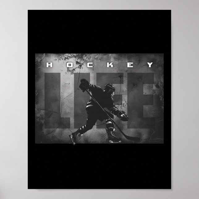 Affiche La vie de hockey  (Devant)