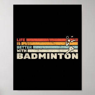 Affiche La Vie De Navette Est Meilleure Avec La Raquette D