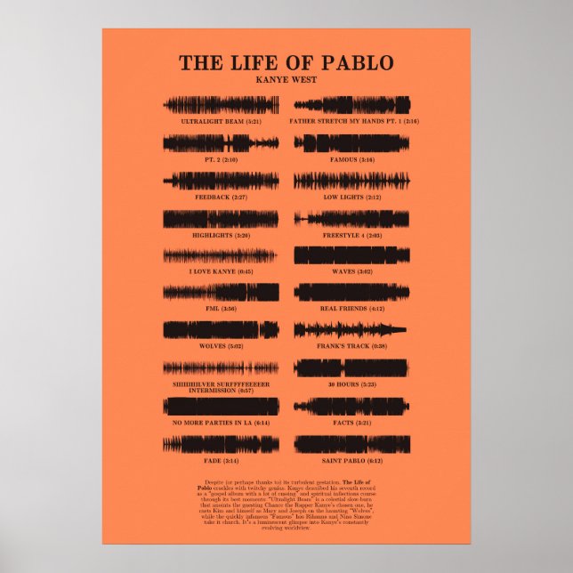 Affiche La vie de Pablo (Devant)