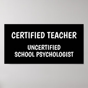 Affiche La vie drôle d'un professeur d'école