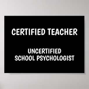 Affiche La vie drôle d'un professeur d'école
