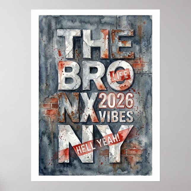 Affiche La vie du Bronx (Devant)