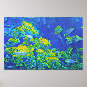 Affiche La vie en mer