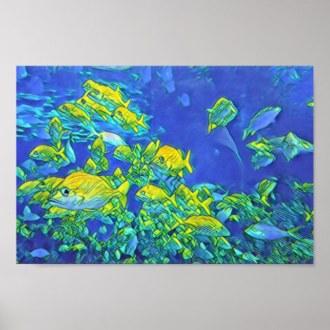 Affiche La vie en mer (Devant)