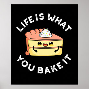 Affiche La Vie Est Ce Que Vous Faites Gâter La Nourriture