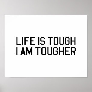 Affiche La vie est dure, je suis plus dure