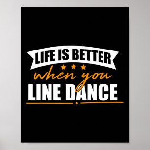Affiche La Vie Est Meilleure Quand On Lance La Danse