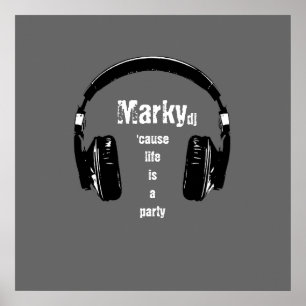 Affiche La vie est un DJ party