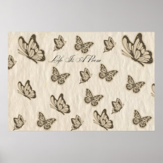 Affiche La Vie Est Un Poème