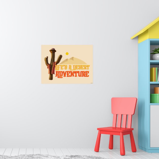 Affiche La vie est une aventure désertique (Pépinière 1)