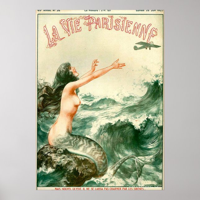 AFFICHE LA VIE MAGAZINE (Devant)