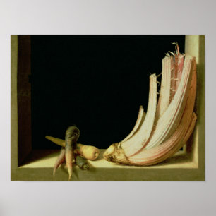 Affiche La vie morte avec un cardoon