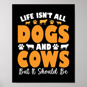 Affiche La vie n'est pas que des chiens et des vaches, mai