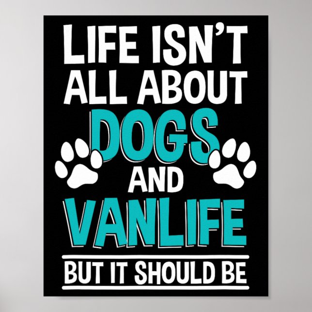 Affiche La vie n'est pas qu'une histoire de chiens et de v (Devant)