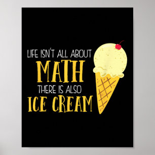 Affiche La Vie N'Est Pas Tout À Propos Des Maths Il Y A Au