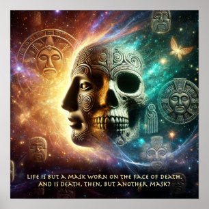 Affiche La vie n'est qu'un masque...