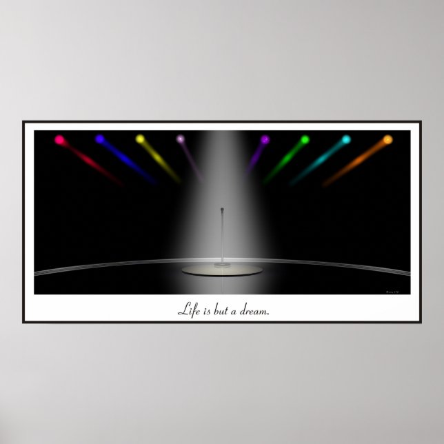 Affiche La vie n'est qu'un rêve. (Devant)