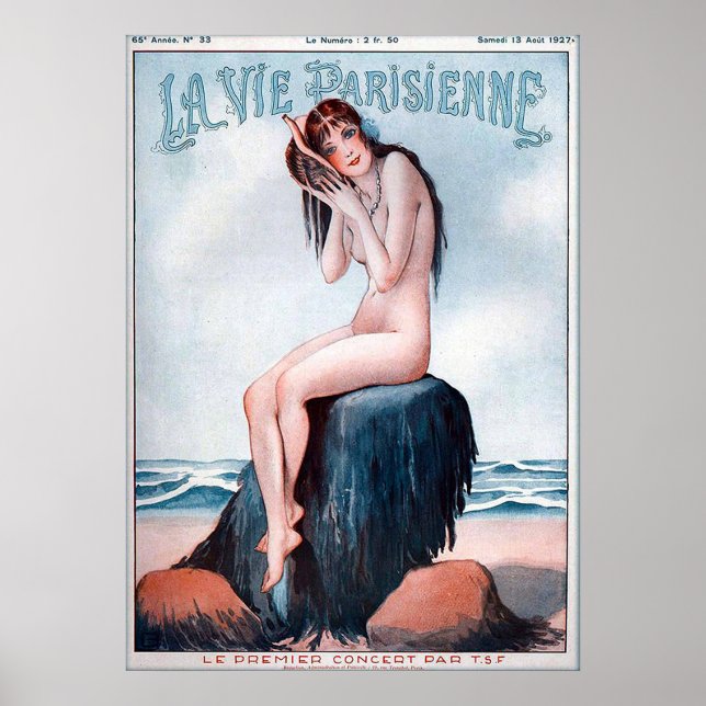 AFFICHE LA VIE PARISIENNE (Devant)
