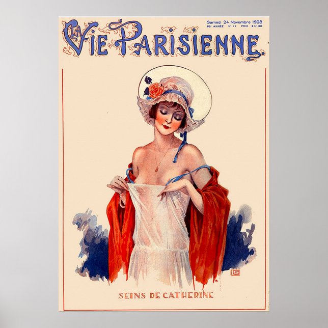 AFFICHE LA VIE PARISIENNE