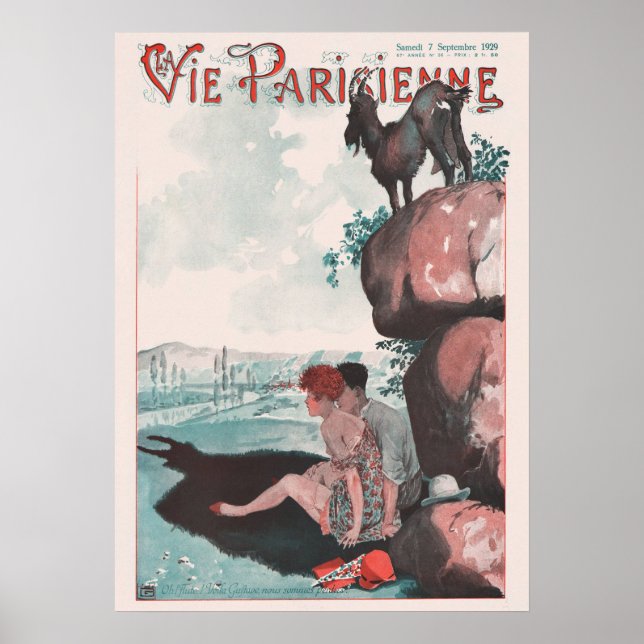 AFFICHE LA VIE PARISIENNE (Devant)