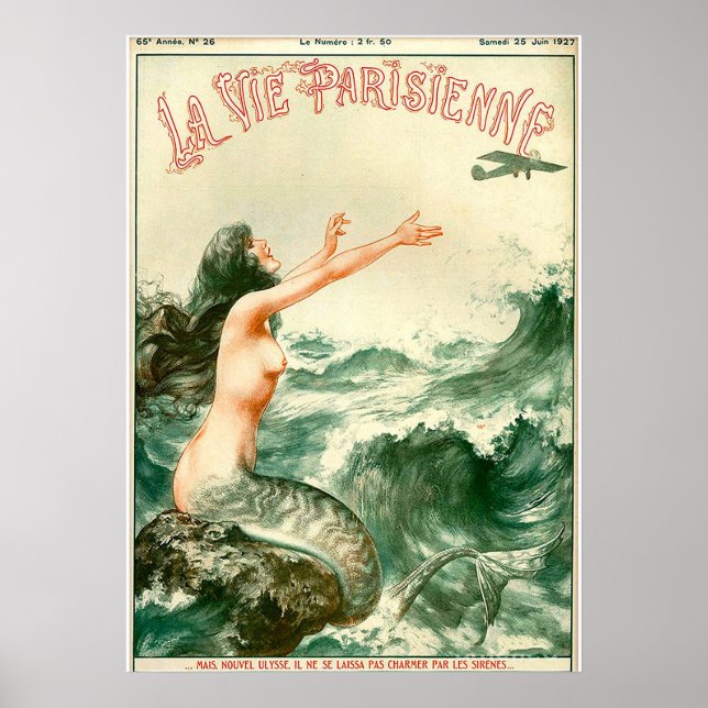 AFFICHE LA VIE PARISIENNE (Devant)