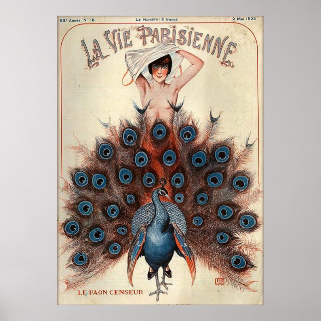 AFFICHE LA VIE PARISIENNE (Devant)