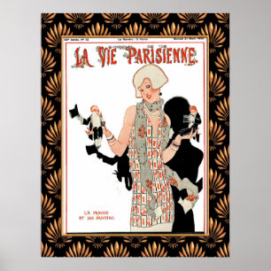Affiche La Vie Parisienne 1920s