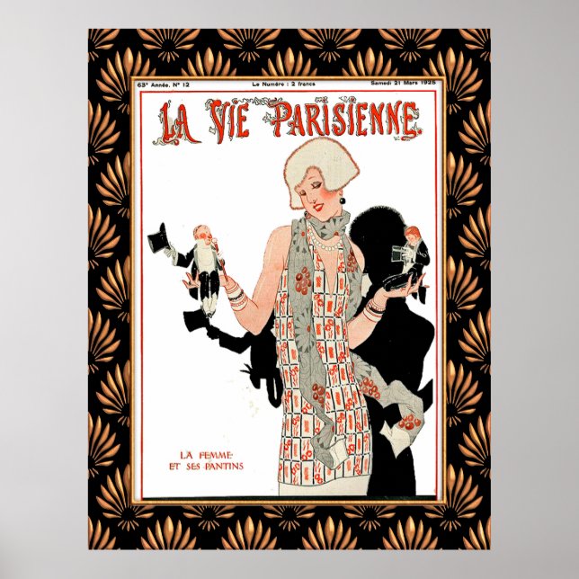 Affiche La Vie Parisienne 1920s (Devant)