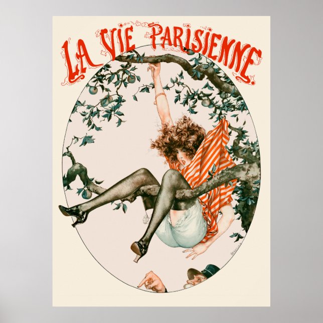 Affiche La Vie Parisienne - Au paradis normand (Devant)