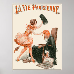 Affiche La Vie Parisienne - Carnaval